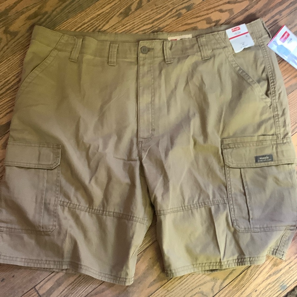 Wrangler five star cargo shorts.